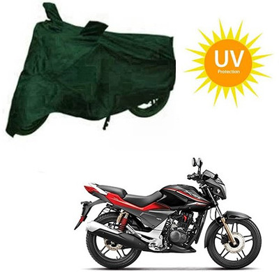 RPSENTTERPR Waterproof Two Wheeler Cover for Hero(CBZ Extreme, Green)