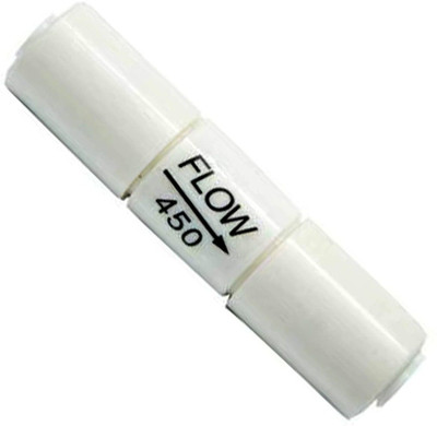 MG WATER SOLUTION Plastic Flow Restrictor FR-450 for Domestic RO Water Purifiers, 4 inch All Kinds of Water Filter Solid Filter Cartridge(0.5, Pack of 1)