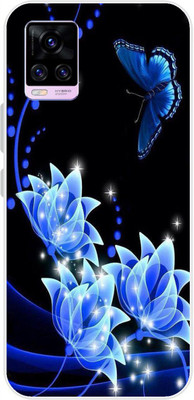 Artcase Back Cover for Vivo V20 Pro(Black, Blue, Dual Protection, Silicon, Pack of: 1)