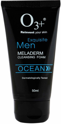 O3+ Men Ocean Mela Derm Cleansing Foam Face Wash(50 ml) O3+ Men Ocean Mela Derm Cleansing Foam Face Wash(50 ml)