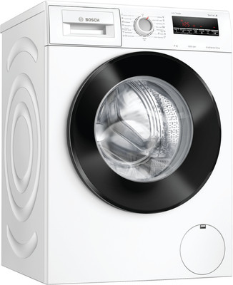 Bosch 8 kg Fully Automatic Front Load with In-built Heater White  (WAJ24261IN)