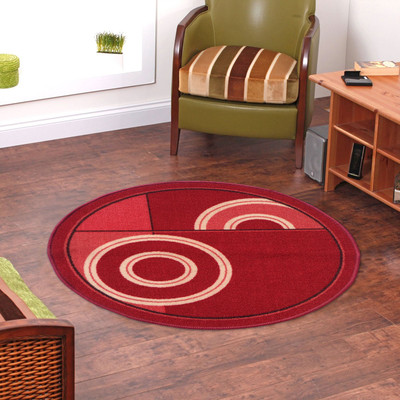 73% OFF on STATUS Multicolor Nylon Area Rug(78 cm X 78 cm)