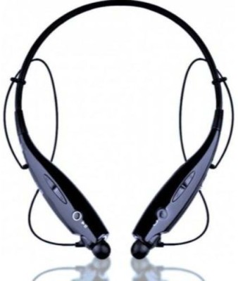 GUGGU WSX_612E_HBS 730 Neck Band Wireless Bluetooth Headset Bluetooth Headset(Black, In the Ear)