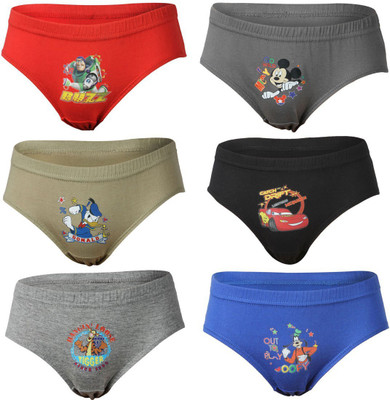 BodyCare Brief For Boys(Multicolor Pack of 6)