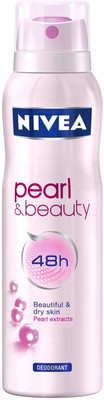 NIVEA Pearl and Beauty Deodorant Spray - For Women(150 ml) NIVEA Pearl and Beauty Deodorant Spray - For Women(150 ml)