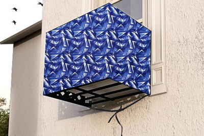 The Furnishing Tree Air Conditioner  Cover(Width: 63.5 cm, Blue)