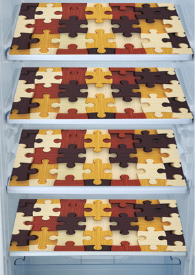 E-Retailer Fridge Mat(Width: 44 cm, Multicolor0)