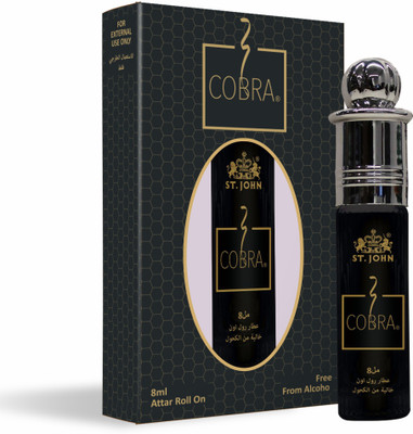 ST-JOHN Cobra Floral Attar Roll on Free from Alcohol Floral Attar(Natural)