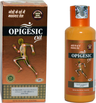 OPIGESIC JOINT PAIN AND Body Pain Relief OIL(Pack of 2, 240 ml)