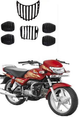 Naturalcreations F Dexe Grill Set of -6 Bike Headlight Grill(Black)