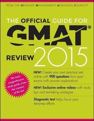 The Official Guide for GMAT Review 2015 with Online Question Bank and Exclusive Video(English, Paperback, GMAC (Graduate Management Admission Council))