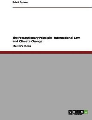 The Precautionary Principle - International Law and Climate Change(English, Paperback, Deloso Rabbi)