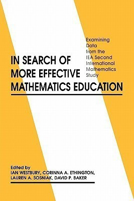 In Search of More Effective Mathematics Education(English, Paperback, Westbury Ian)