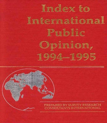 Index to International Public Opinion, 1994-1995(English, Hardcover, unknown)