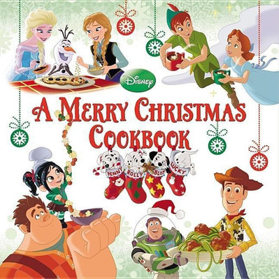 A Merry Christmas Cookbook(English, Hardcover, Disney Books)