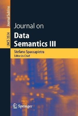 Journal on Data Semantics III(English, Paperback, unknown)