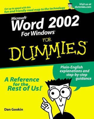 Word 2002 For Dummies(English, Paperback, Gookin Dan)
