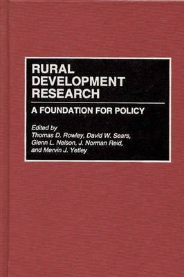 Rural Development Research(English, Hardcover, Nelson Glenn)