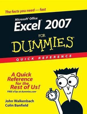 Excel 2007 For Dummies Quick Reference(English, Electronic book text, Walkenbach John)
