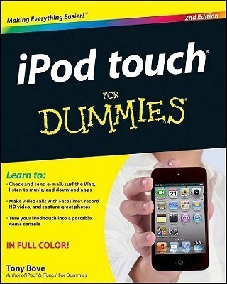 iPod Touch For Dummies(English, Paperback, Bove Tony)