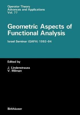 Geometric Aspects of Functional Analysis(English, Paperback, unknown)