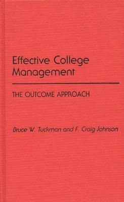 Effective College Management(English, Hardcover, Johnson Craig)