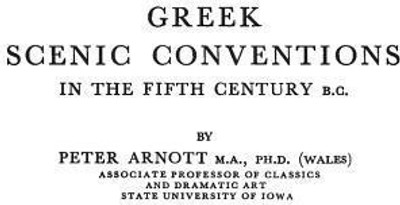 Greek Scenic Conventions in the Fifth Century B.C.(English, Hardcover, unknown)