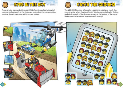 LEGO CITY: Freeze! Police!(English, Paperback, unknown)