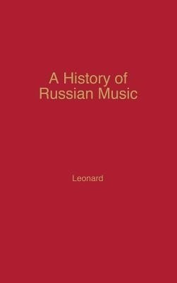 A History of Russian Music(English, Hardcover, unknown)