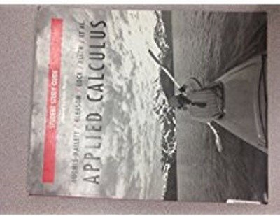 Applied Calculus for Business, Social Sciences and Life Sciences: Student Study Guide(English, Paperback, Hughes-Hallett Deborah)