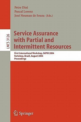 Service Assurance with Partial and Intermittent Resources(English, Paperback, unknown)
