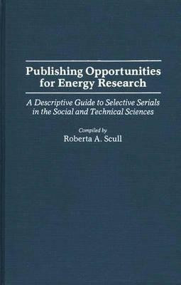 Publishing Opportunities for Energy Research(English, Hardcover, unknown)