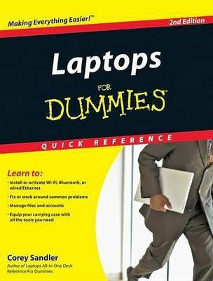 Laptops For Dummies Quick Reference(English, Electronic book text, Sandler Corey)