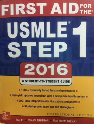First Aid for the USMLE Step 1 2016(English, Paperback, Le Tao)