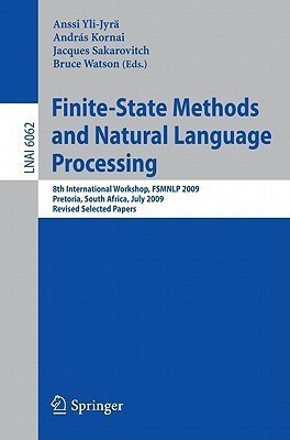 Finite-State Methods and Natural Language Processing(English, Paperback, unknown)
