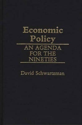 Economic Policy(English, Hardcover, Schwartzman David)