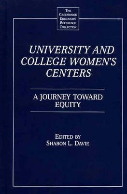 University and College Women's Centers(English, Hardcover, Davie Sharon L.)