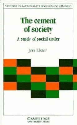 The Cement of Society(English, Hardcover, Elster Jon)