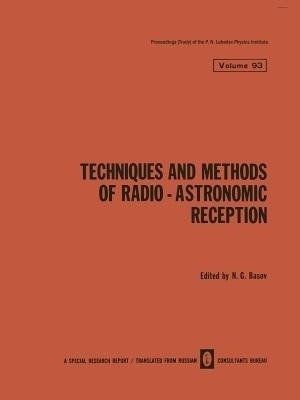 Techniques and Methods of Radio-Astronomic Reception(English, Paperback, unknown)