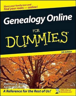 Genealogy Online For Dummies(English, Electronic book text, Helm Matthew L.)