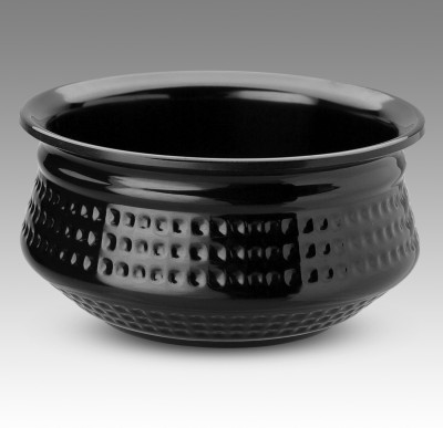 Dinewell Melamine Serving Bowl(Pack of 1, Black)