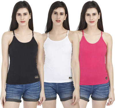 cottncool Women Tank Top/Vest(Pack of 3)