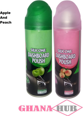 GHANA HUB Liquid Car Polish for Leather, Tyres, Dashboard(400 ml)