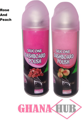 GHANA HUB Liquid Car Polish for Leather, Tyres, Dashboard(400 ml)