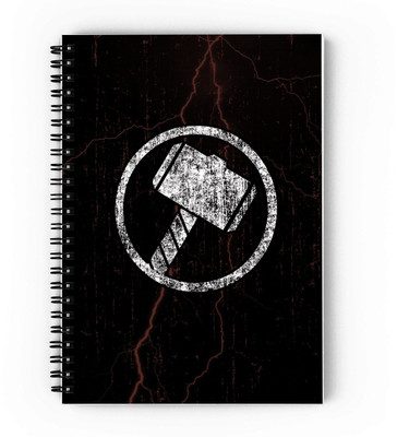 epheriwala Thor A5 Diary Ruled 160 Pages(Black)