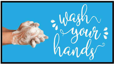 VVWV Wash Your Hands Emergency Sign