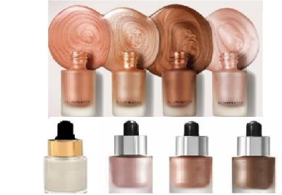 K.Y.L.Plus GLOW BLOSSOM LIQUID ICONIC HIGHLIGHTERS COMBO PACK Highlighter (SHINE01, GLOW03, ORIGINAL02, BLOSSOM04) Highlighter(Mix Colour)