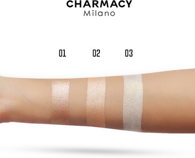 charmacy milano Baked Illuminator Highlighter(Silver)