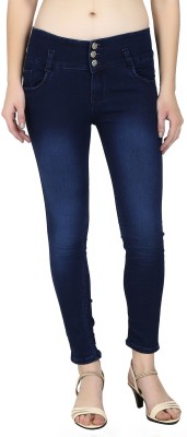 Limcee Slim Women Dark Blue Jeans