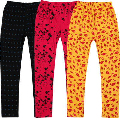 MYO Legging For Girls(Multicolor Pack of 3)